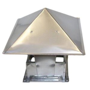 Зонт прямоугольный 250x150 S- 0.7 на шине из оцинкованной стали