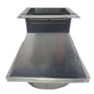 Переход 150х150/ф125 из оцинкованной стали